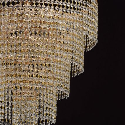 MW-LIGHT - Krištáľový luster na reťazi CRYSTAL 10xE14/60W/230V