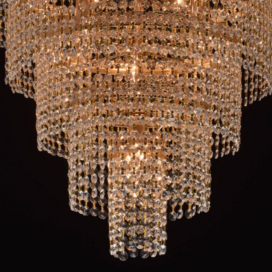 MW-LIGHT - Krištáľový luster na reťazi CRYSTAL 10xE14/60W/230V