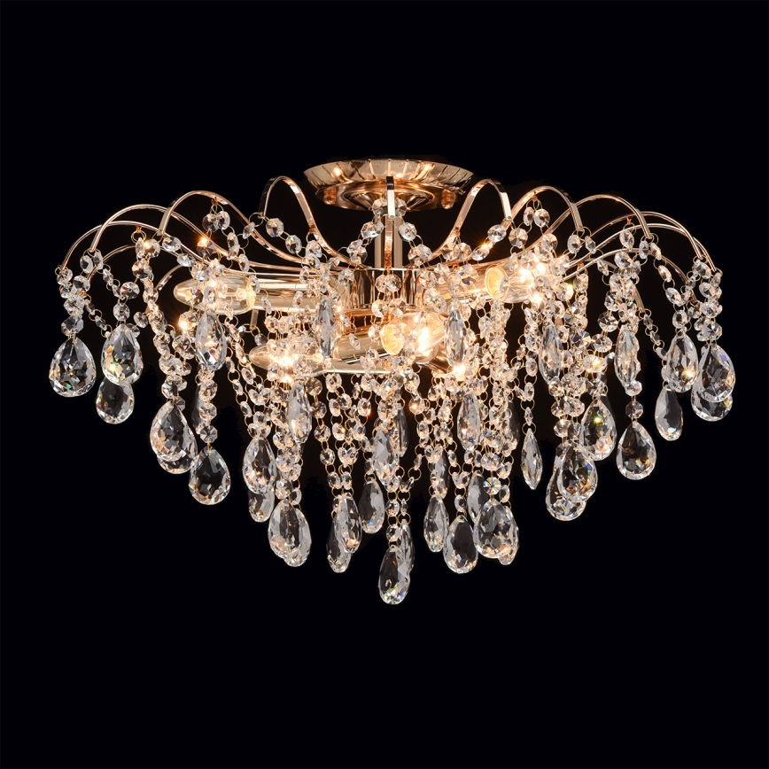 MW-LIGHT - Krištáľový prisadený luster CRYSTAL 6xE14/60W/230V