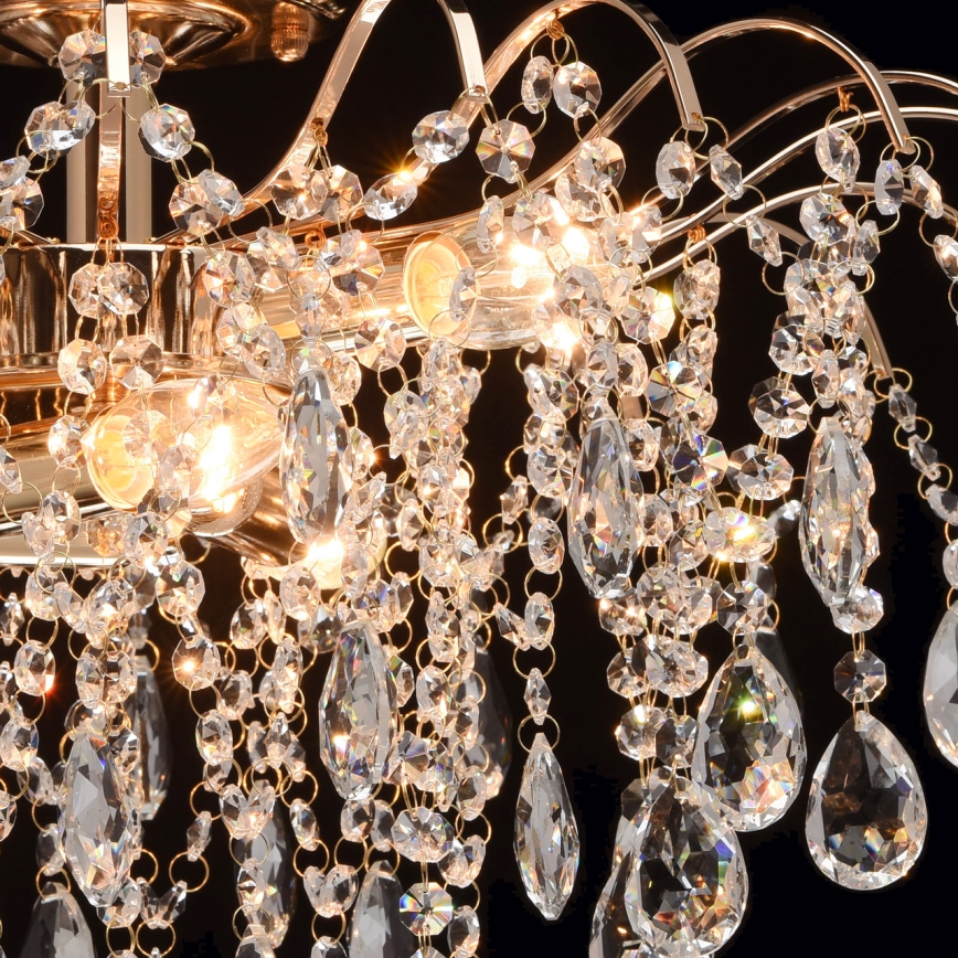 MW-LIGHT - Krištáľový prisadený luster CRYSTAL 6xE14/60W/230V