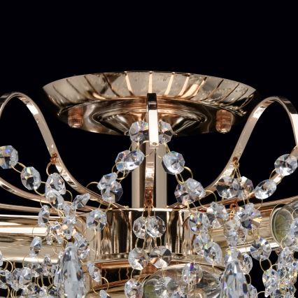 MW-LIGHT - Krištáľový prisadený luster CRYSTAL 6xE14/60W/230V