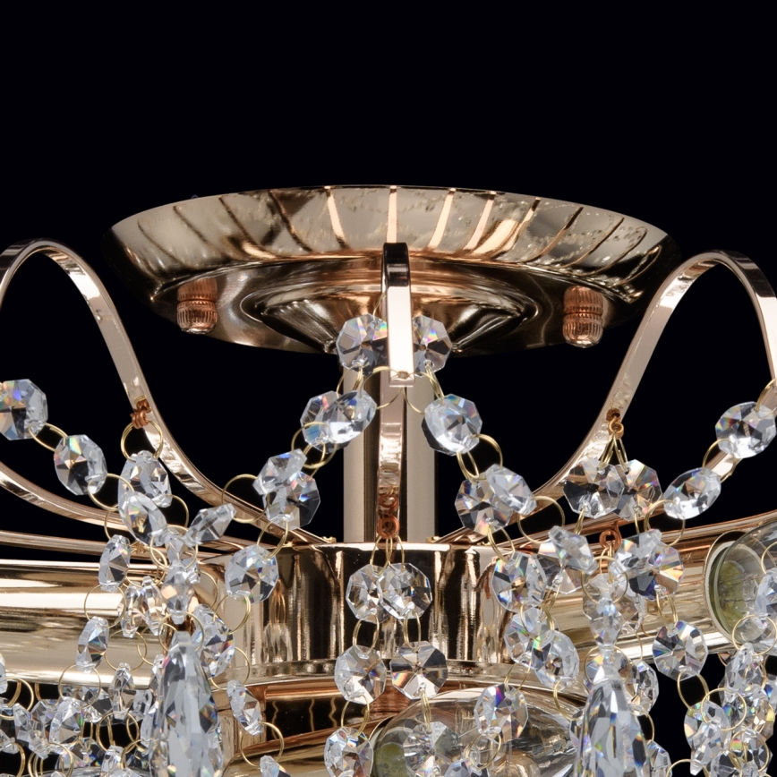 MW-LIGHT - Krištáľový prisadený luster CRYSTAL 6xE14/60W/230V
