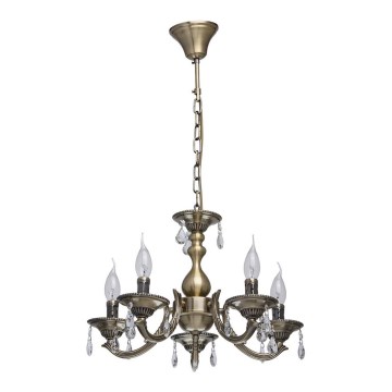 MW-LIGHT - Luster na reťazi CLASSIC 5xE14/60W/230V