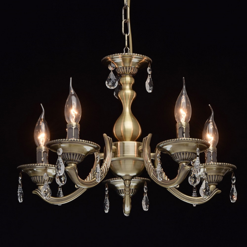 MW-LIGHT - Luster na reťazi CLASSIC 5xE14/60W/230V