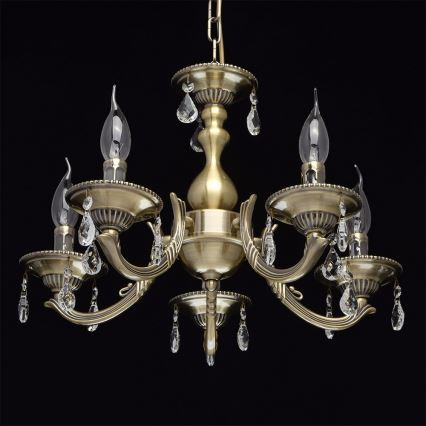 MW-LIGHT - Luster na reťazi CLASSIC 5xE14/60W/230V