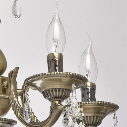 MW-LIGHT - Luster na reťazi CLASSIC 5xE14/60W/230V