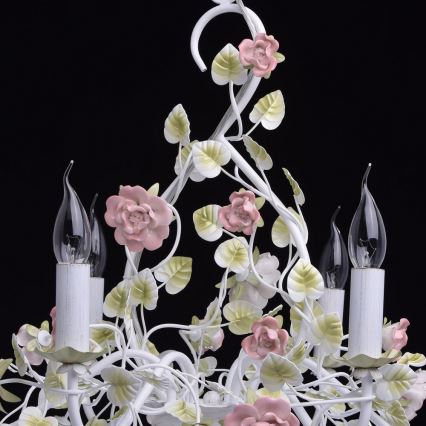 MW-LIGHT - Luster na reťazi FLORA PROVENCE 6xE14/40W/230V