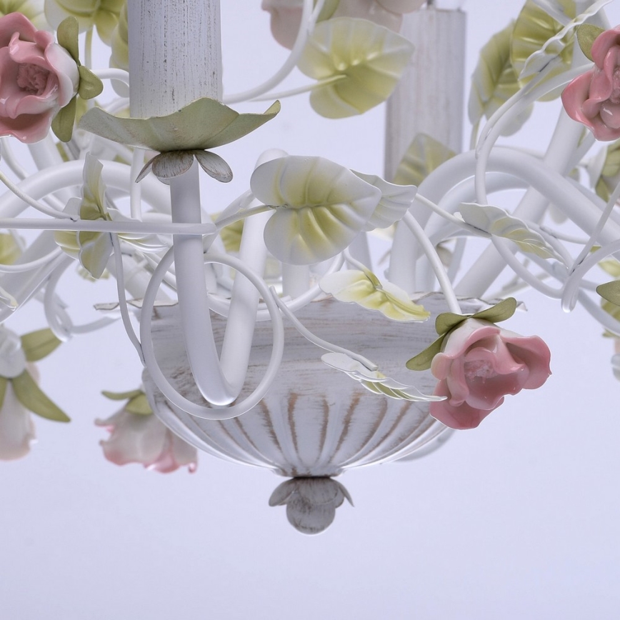 MW-LIGHT - Luster na reťazi FLORA PROVENCE 6xE14/40W/230V