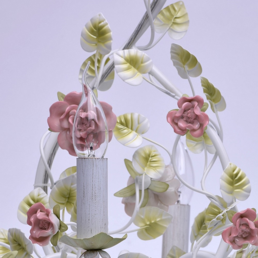 MW-LIGHT - Luster na reťazi FLORA PROVENCE 6xE14/40W/230V