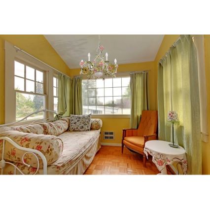 MW-LIGHT - Luster na reťazi FLORA PROVENCE 6xE14/40W/230V