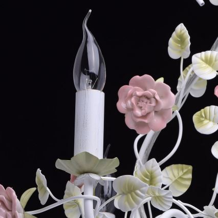 MW-LIGHT - Luster na reťazi FLORA PROVENCE 6xE14/40W/230V