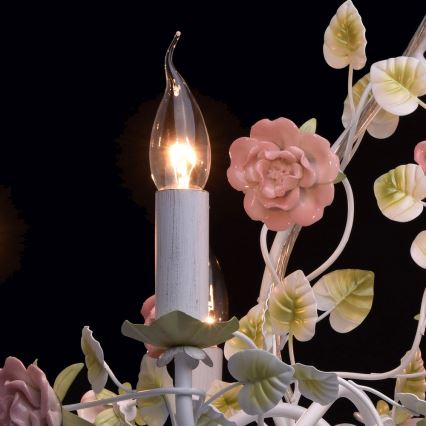 MW-LIGHT - Luster na reťazi FLORA PROVENCE 6xE14/40W/230V