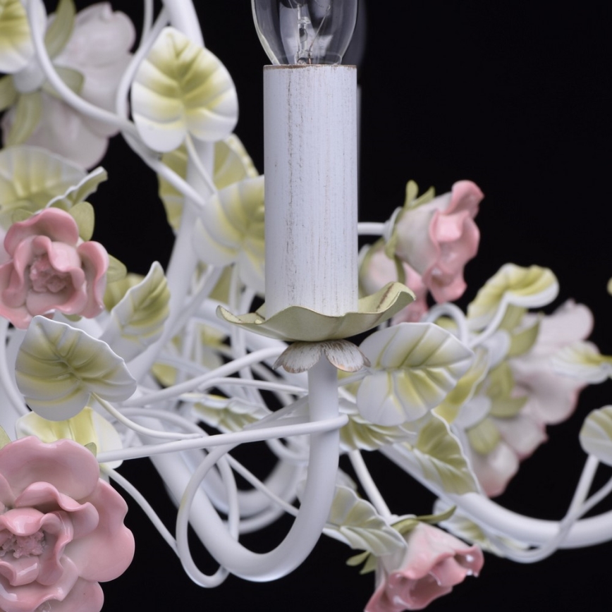 MW-LIGHT - Luster na reťazi FLORA PROVENCE 6xE14/40W/230V