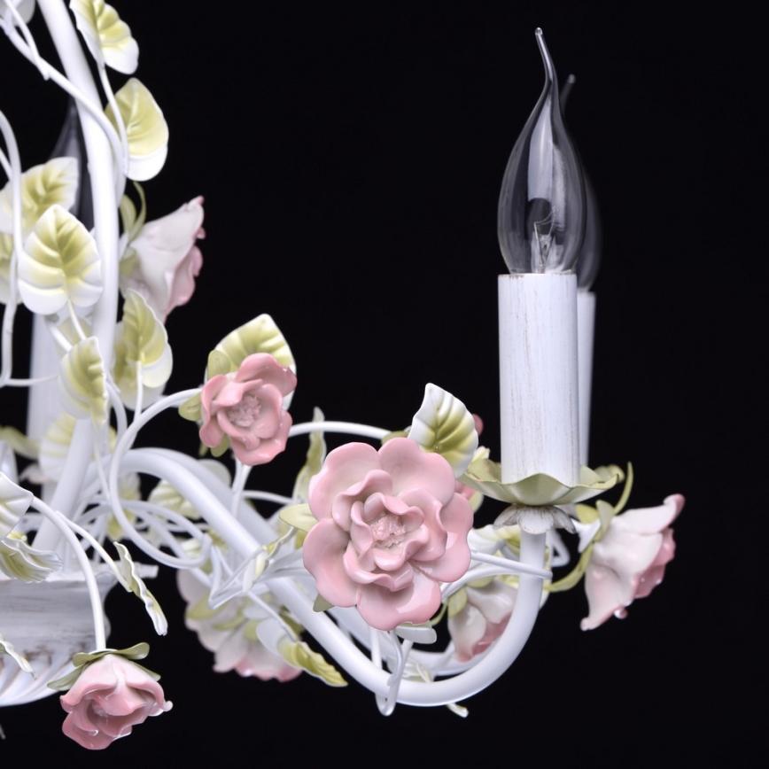 MW-LIGHT - Luster na reťazi FLORA PROVENCE 6xE14/40W/230V