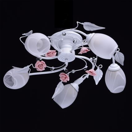 MW-LIGHT - Luster prisadený  PROVENCE 5xE27/60W/230V