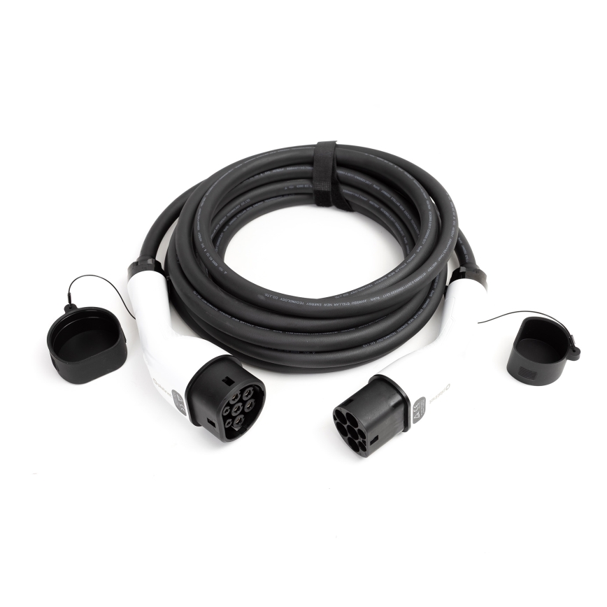 Nabíjací kábel pre elektromobily EV/PHEV Type 2 32A/400V 22kW IP54 7m