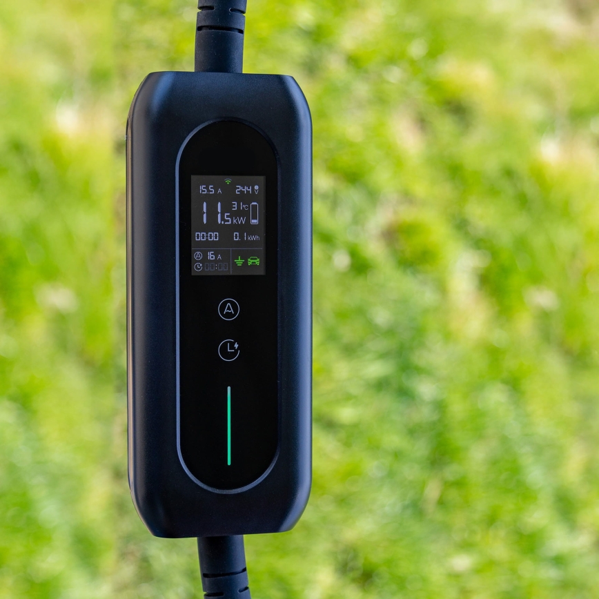 Nabíjací kábel pre elektromobily typu 2 5 m 22kW 16A IP54 Tuya