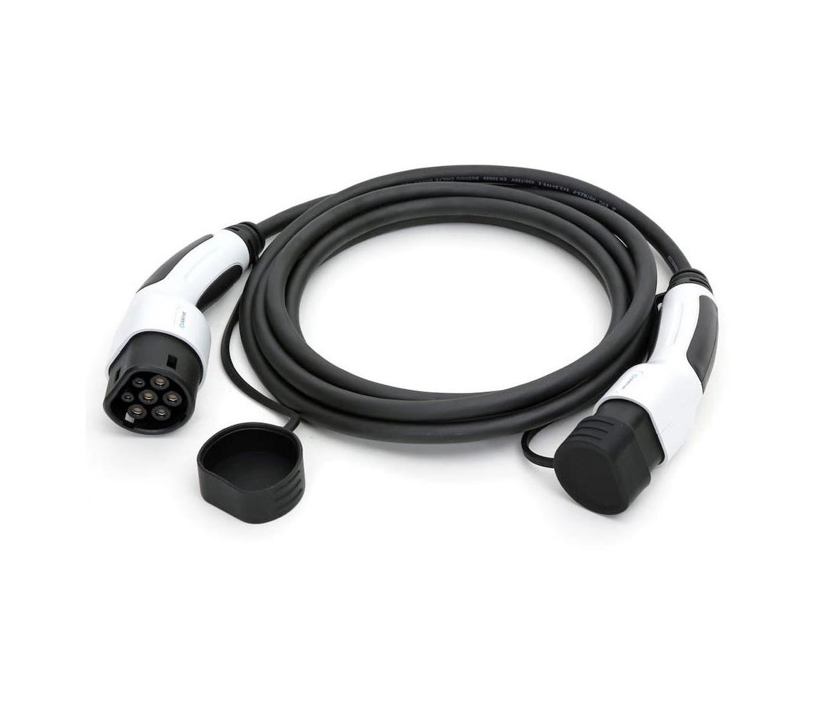 Nabíjací kábel pre elektromobily typu 2 5m 22kW 32A IP54 EV_PEVC22KW5B