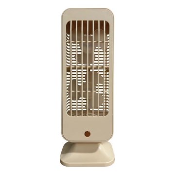Nabíjací stolný ventilátor 5W/5V 1200 mAh béžový