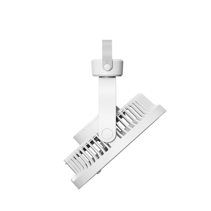 Nabíjací stolný ventilátor s LED osvetlením 8W/3,7V 2400 mAh biela
