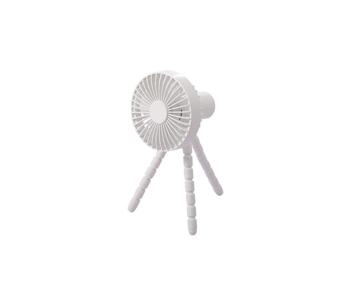 Eurolamp Nabíjací stolový látor 3W/5V 1800 mAh biely 300-20547