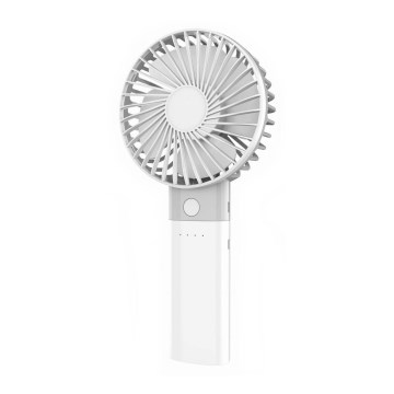 Nabíjací ventilátor s powerbankou 4000 mAh/3,7V USB-C
