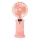 Nabíjací vreckový ventilátor 3W/5V 1200 mAh, ružový