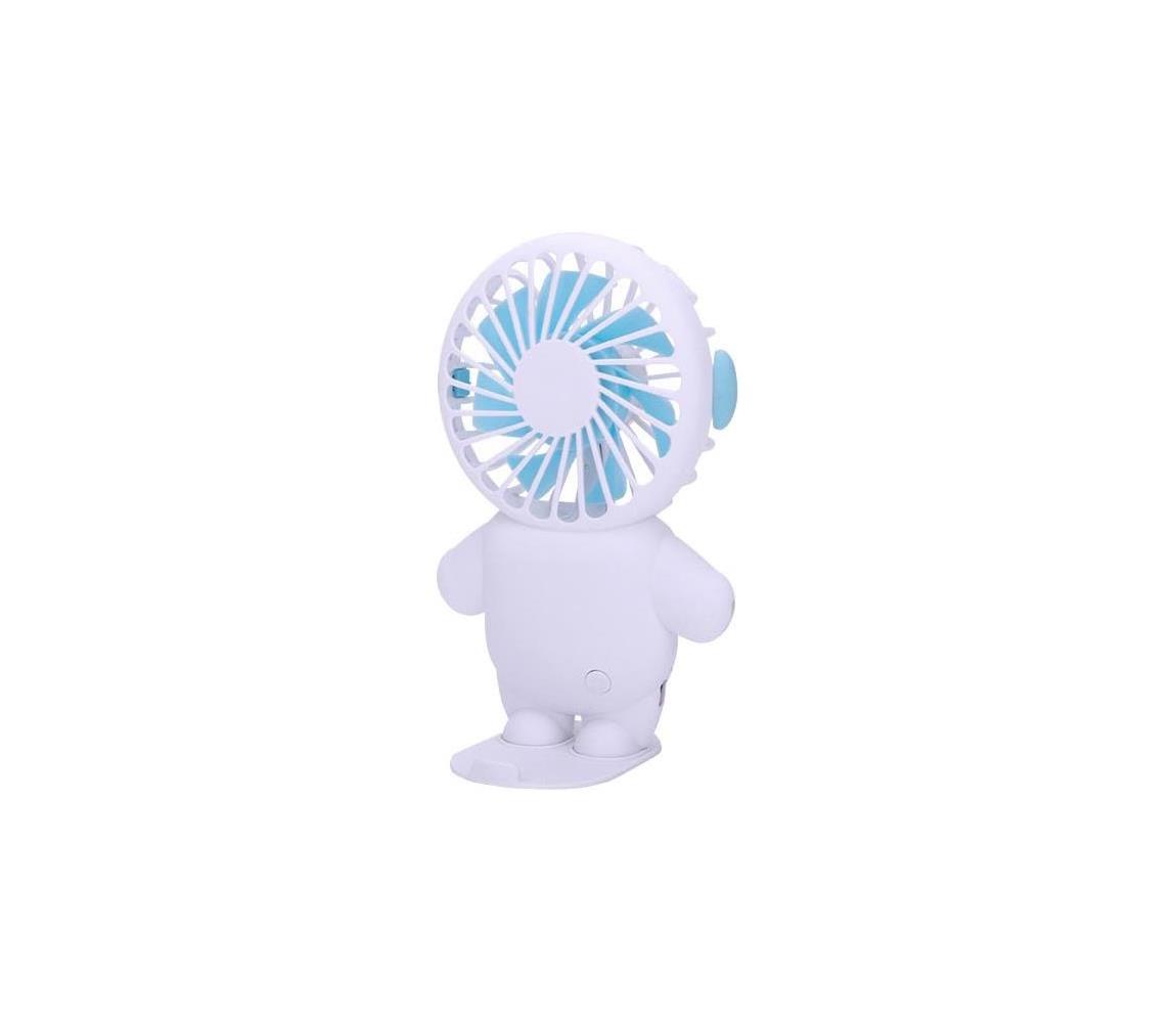 Eurolamp Nabíjací vreckový látor 4,5 W/5 V 300 mAh biela/modrá 300-20526