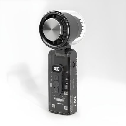 Nabíjací vreckový ventilátor 6W/5V 2000 mAh