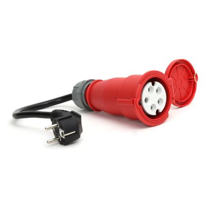 Cestovná nabíjacia stanica pre elektromobily EV/PHEV AC Type 2 16A/400V 11kW IP55 7m + adaptér 230V 3,7kW + puzdro
