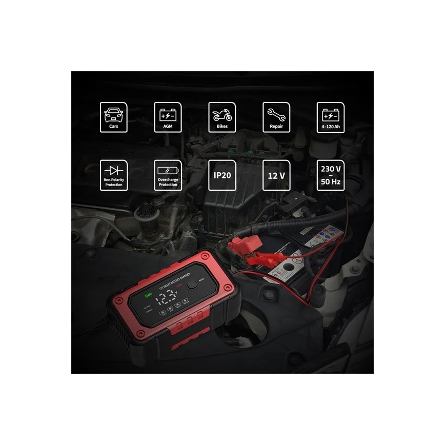 Nabíjačka akumulátorov 90 W/230 V