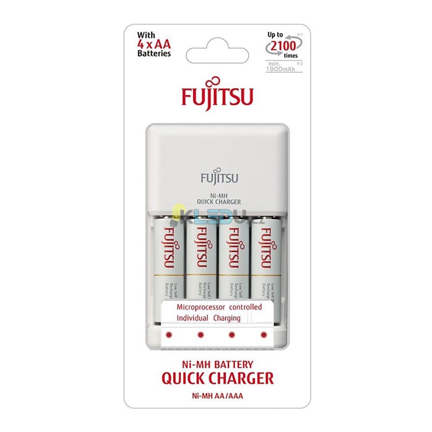 Nabíjačka batérií 4xAA/AAA 1900mAh 230V