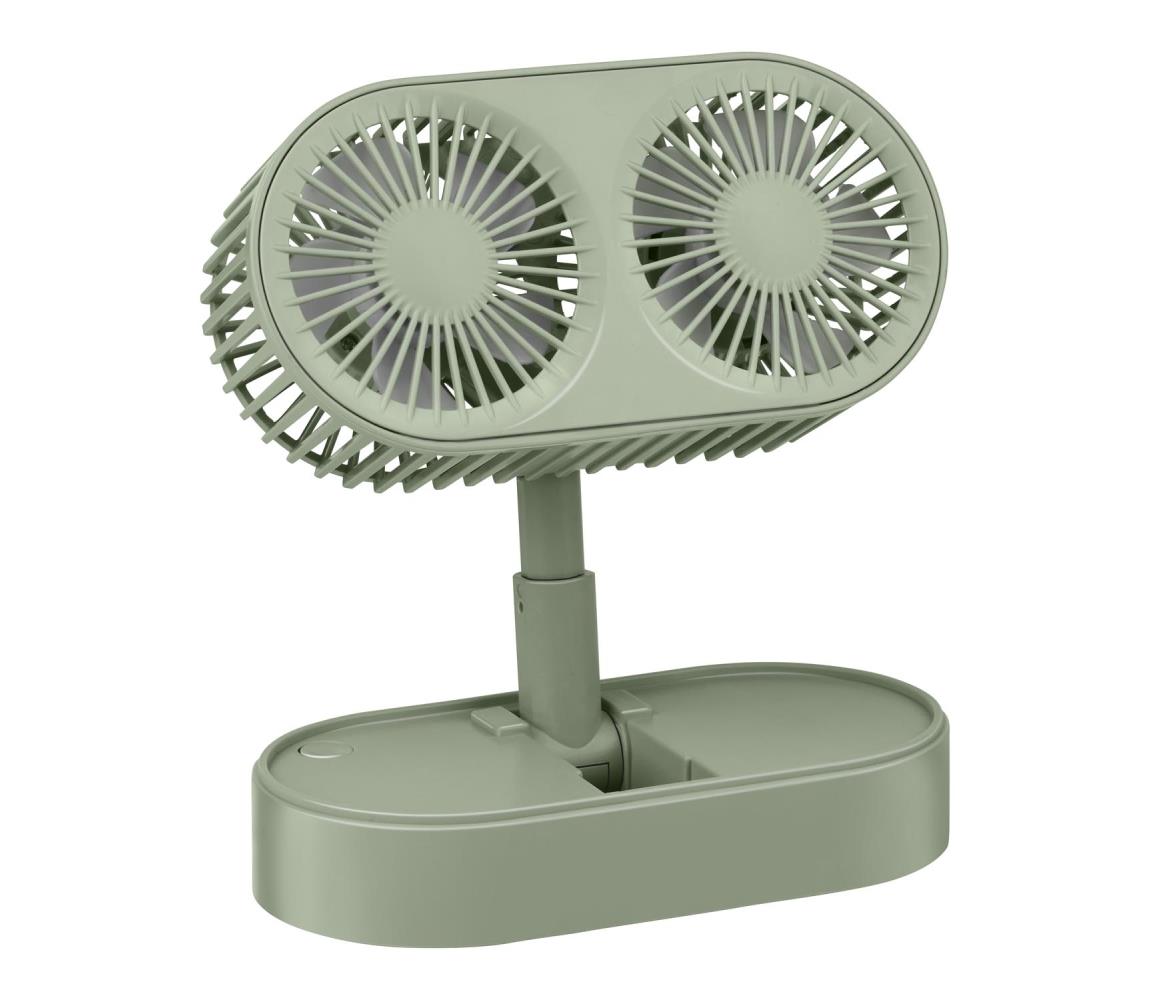 Nabíjateľný stolový látor 3,7 V, 1200 mAh, zelený 8711252436425