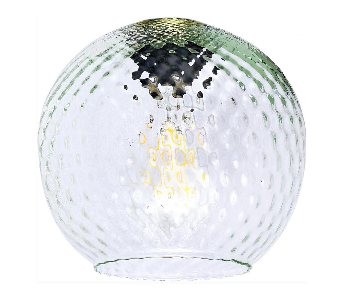 Náhradné číre sklo pre nástenné svietidlo a luster DEVON, priemer 18 cm 7465