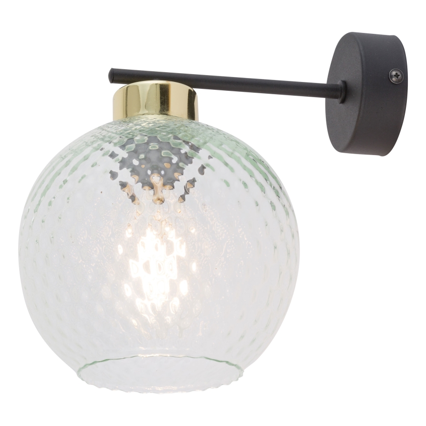 Náhradné číre sklo pre nástenné svietidlo a luster DEVON, priemer 18 cm