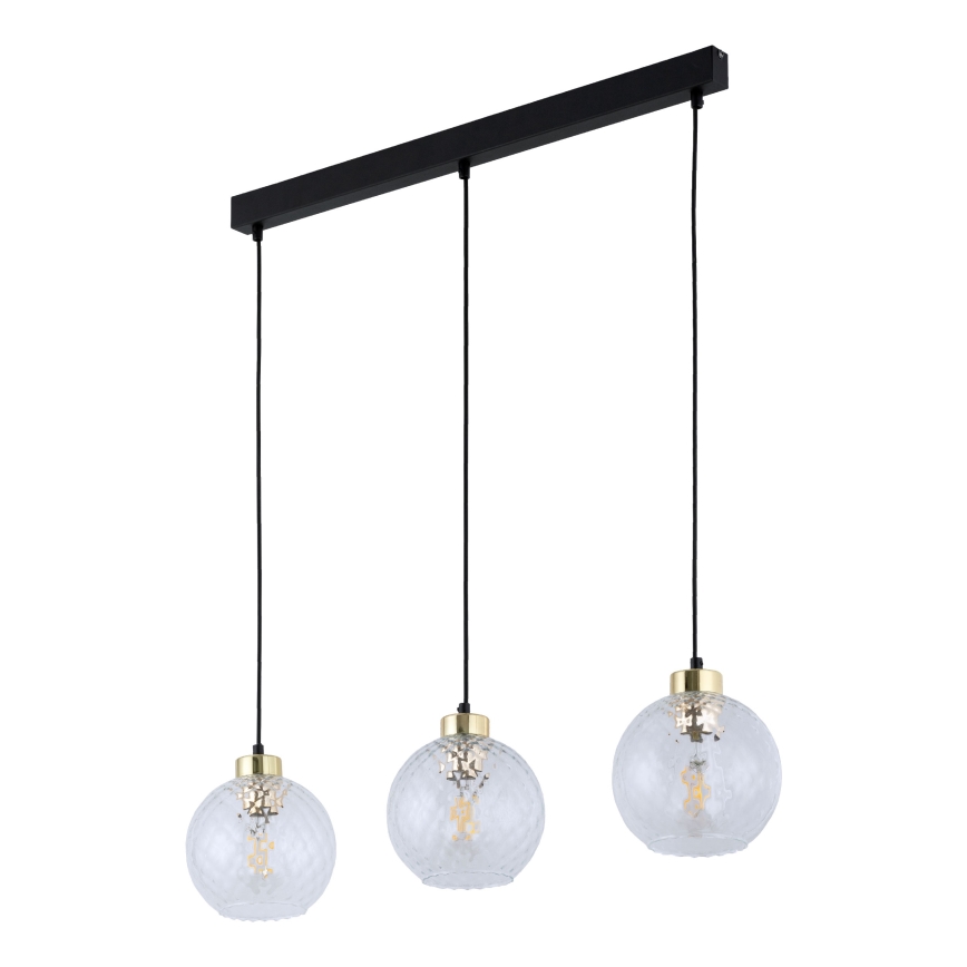 Náhradné číre sklo pre nástenné svietidlo a luster DEVON, priemer 18 cm