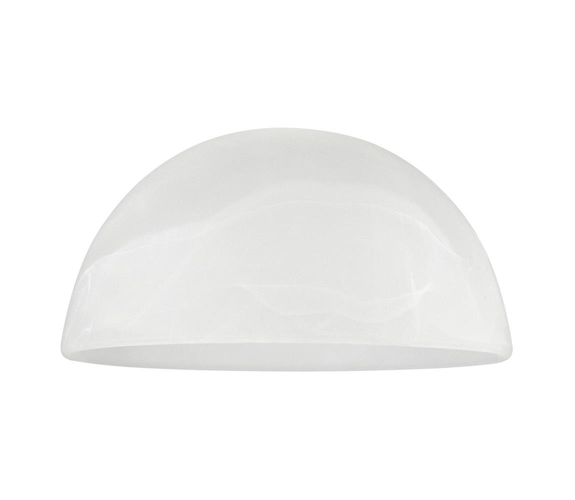 Náhradné sklo E27 pr. 19 cm biela
