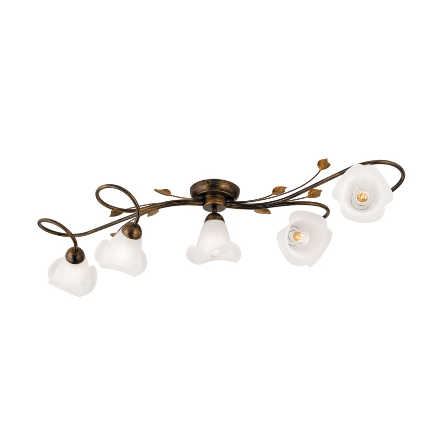 Náhradné sklo k lustru a lampe SISI E14 pr. 13 cm biela