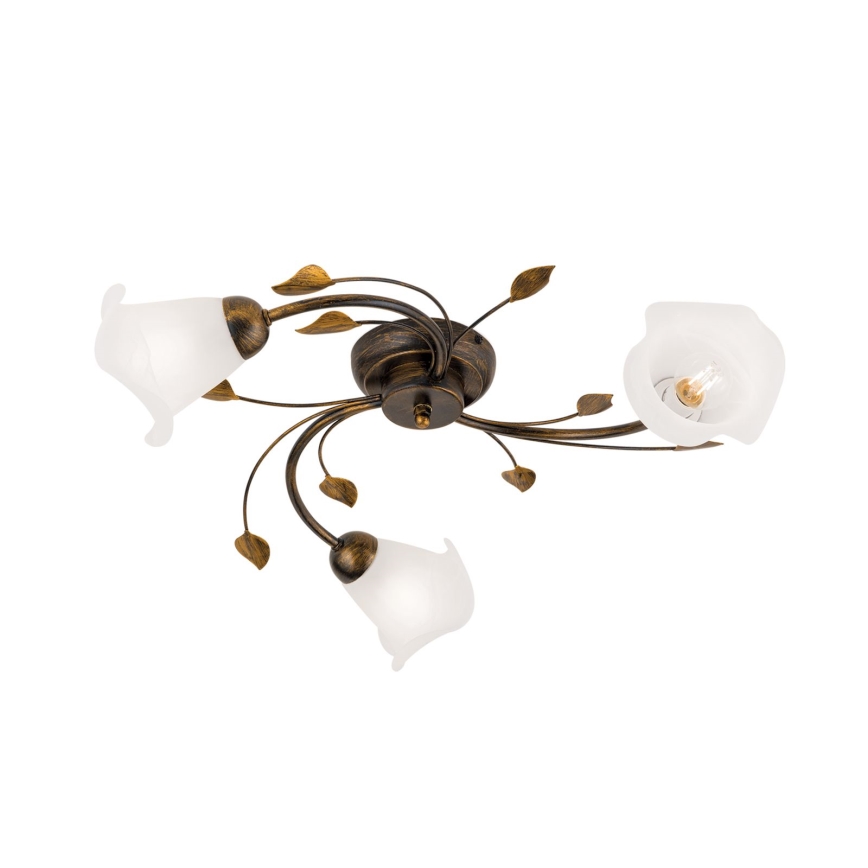 Náhradné sklo k lustru a lampe SISI E14 pr. 13 cm biela