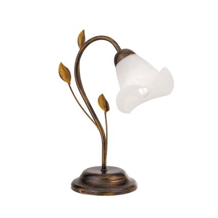 Náhradné sklo k lustru a lampe SISI E14 pr. 13 cm biela