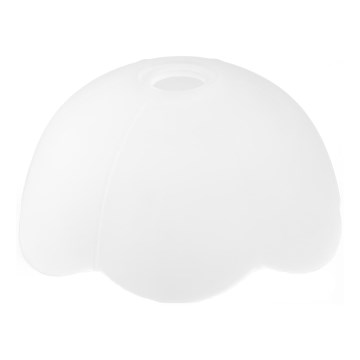 Náhradné sklo k lustru E27 pr. 18,4 cm biela