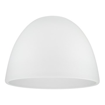 Náhradné sklo k lustru E27 pr. 18 cm biela