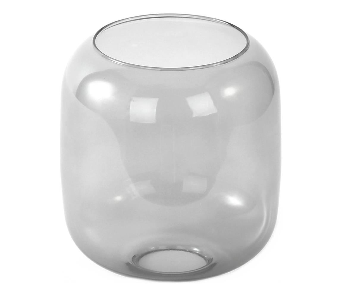 Náhradné sklo k lustru E27, priemer 14 cm, dymovo šedé 7758