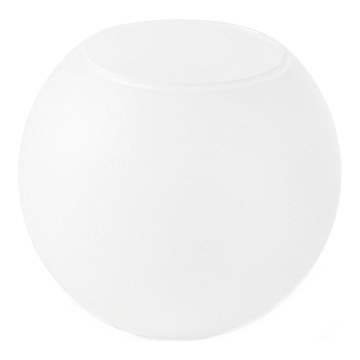 Náhradné sklo k lustru E27, priemer 15 cm, biele