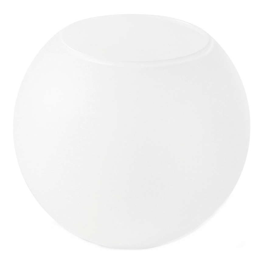 Náhradné sklo k lustru E27, priemer 15 cm, biele