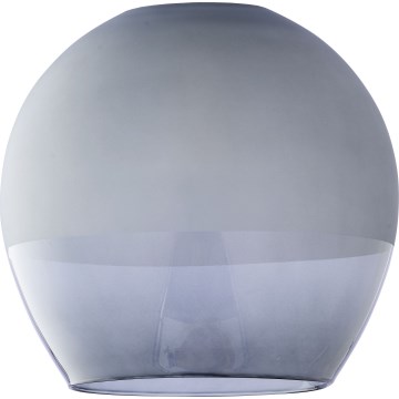 Náhradné sklo k lustru KULA E27 pr. 38 cm dymovo-sivé