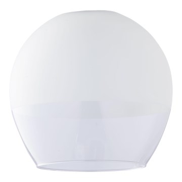 Náhradné sklo ku lustru KULA E27 priemer 38 cm biele/číre