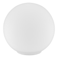 Náhradné sklo pre luster E14, priemer 15 cm, biele