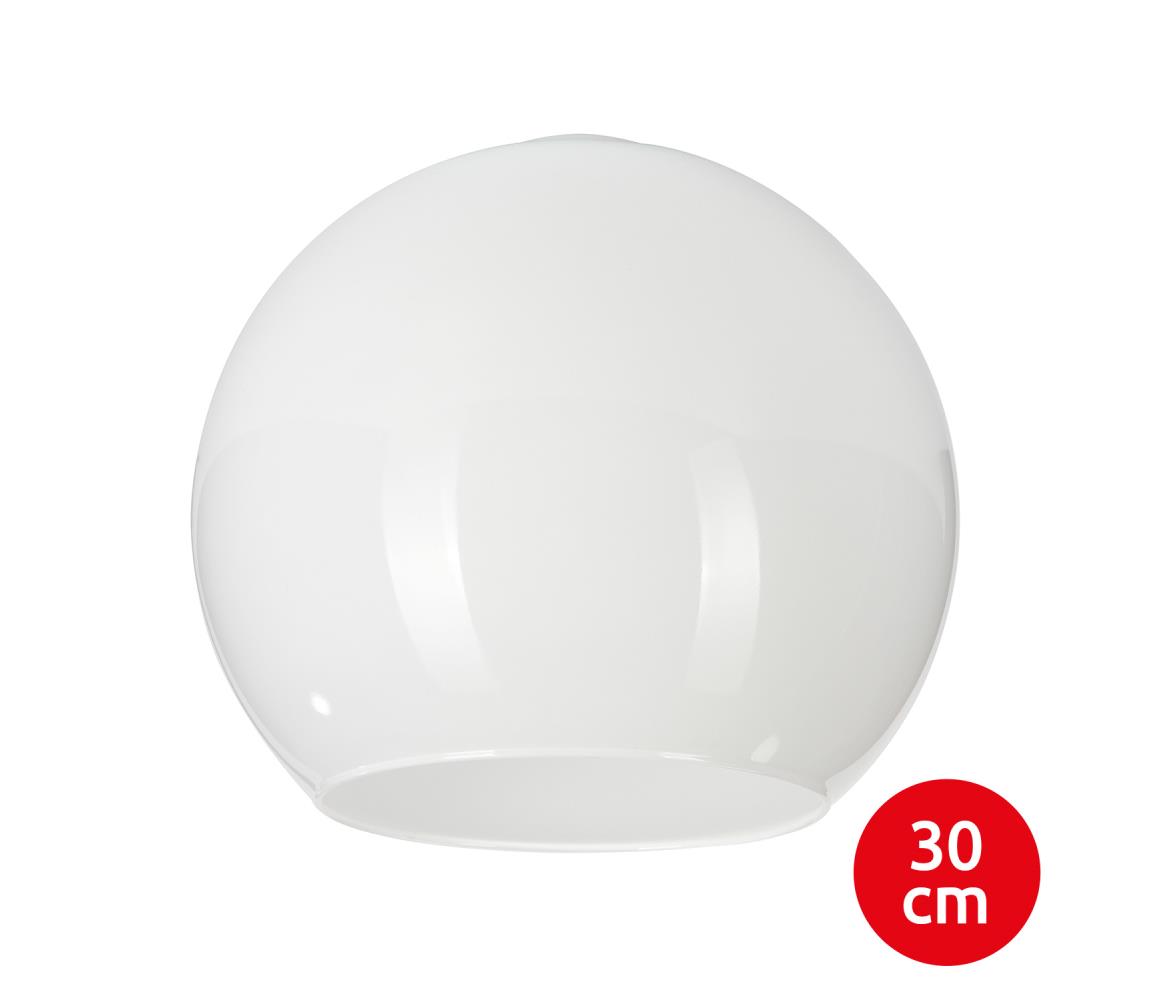 Náhradné sklo pre luster KULA E27, priemer 30 cm, biele 7903