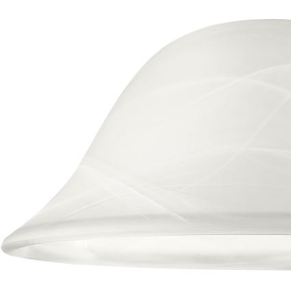 Náhradné sklo k lustru SFERA E27 130x300 mm biela